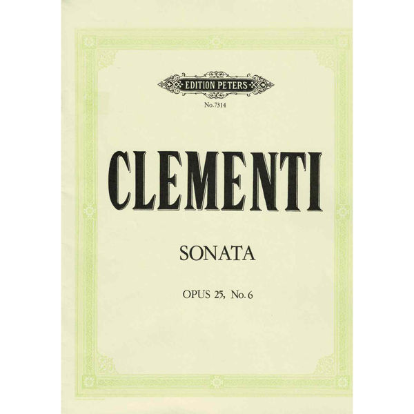 Sonata in D Op.25 No. 6, Muzio Clementi - Piano Solo