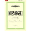 Mussorgski Kinderstube, Sopran oder Tenor und Klavier