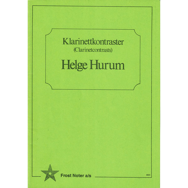 Klarinettkontraster, Helge Hurum - Klarinett