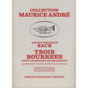 Trois Bourrees, Bach, Trumpet and Piano