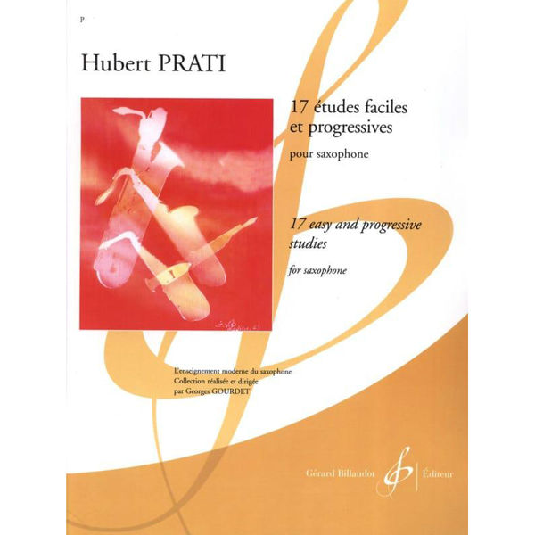 Prati - 17 etudes faciles et progressives pour saxophone