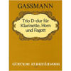 Trio D-Dur für Klarinette in A, Horn in D und Fagott, Florian Leopold Gassmann