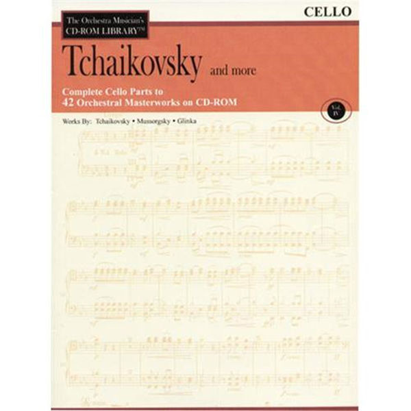 CD-rom library - Tchaikovsky and more - Cello