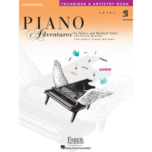 Piano Adventures Technique And Artistry book Level 2B