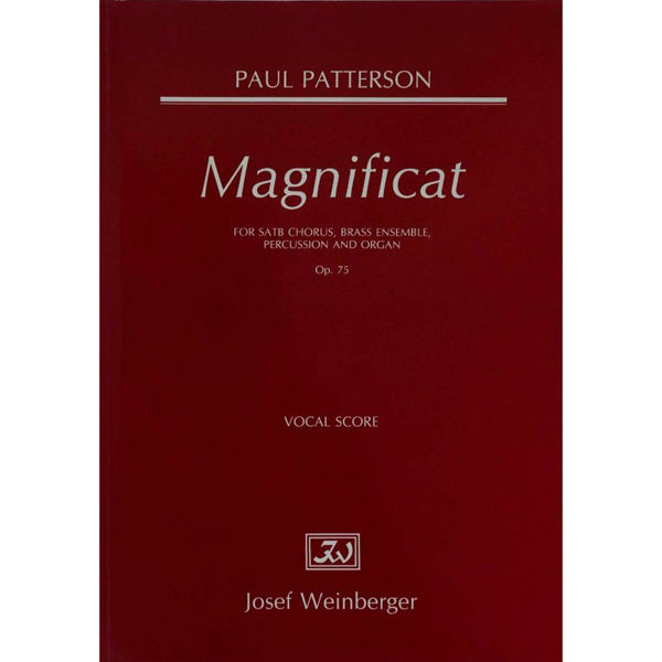 Magnificat Op. 75, Paul Patterson. Vocal Score