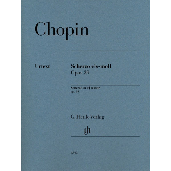 Scherzo c sharp minor op. 39, Frederic Chopin - Piano solo