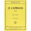 12 Caprices op 25 for Cello, Piatti