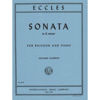 Sonata in G minor for Bassoon/Trombone and Piano. Eccles