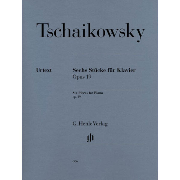 6 Pieces, op 19, Tschaikovsky. Piano