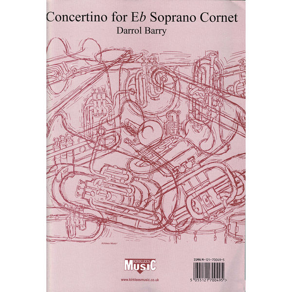 Concertino for Eb Soprano Cornet, Darrol Barry, Brass Band