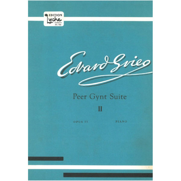 Grieg Peer Gynt Suite 2 opus 55 Piano
