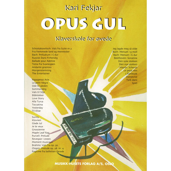 Opus Gul, Kari Fekjar - Piano