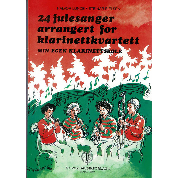 24 Julesanger, arr Halvor Lunde/Steinar Eielsen - Klarinettkvartett