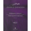 Fiolinkonsert i A-dur, Op. 6, Johan S. Svendsen, Critical Edition Score