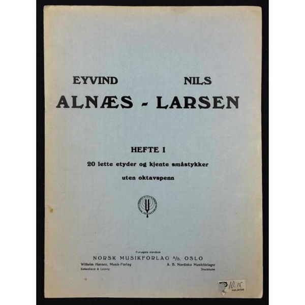 20 Lette Etyder 1, Alnæs/Larsen. Piano