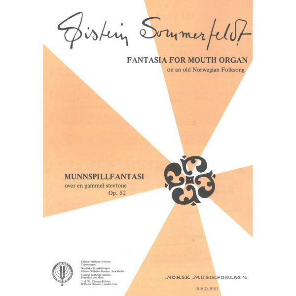 Munnspillfantasi Op. 52, Øistein Sommerfeldt