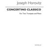 Concertino Classico (2 Trumpets/Piano) Joseph Horovitz