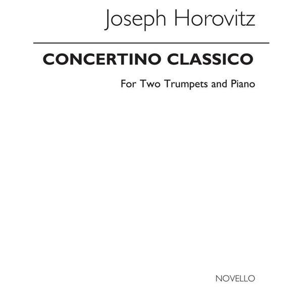 Concertino Classico (2 Trumpets/Piano) Joseph Horovitz