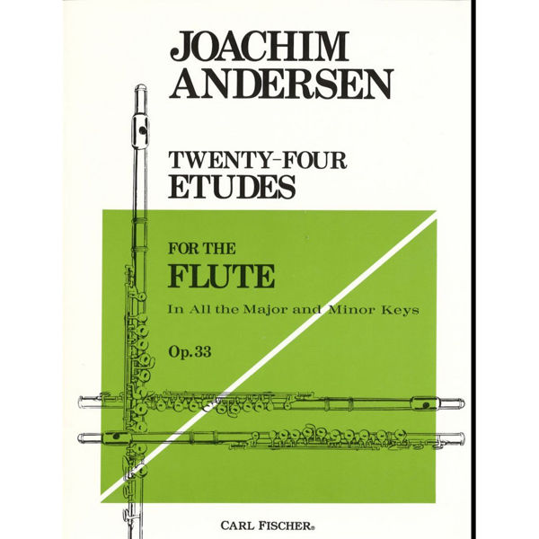 Twenty-four etudes for the flute - Op.33