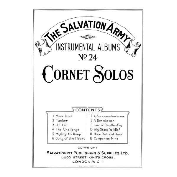 Salvation Army Instrumental Album No.24 - Cornet Solos