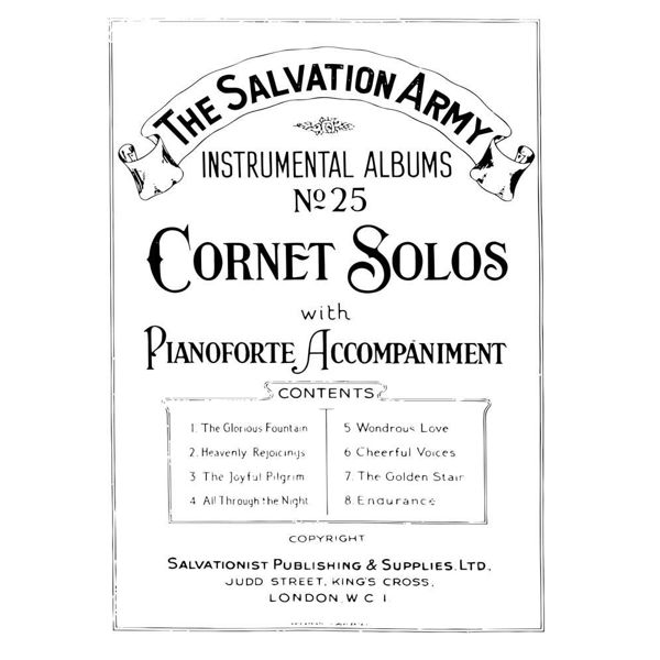 Salvation Army Instrumental Album No.25 - Cornet Solos
