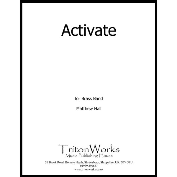 Activate, Matthew Hall. Brass Band