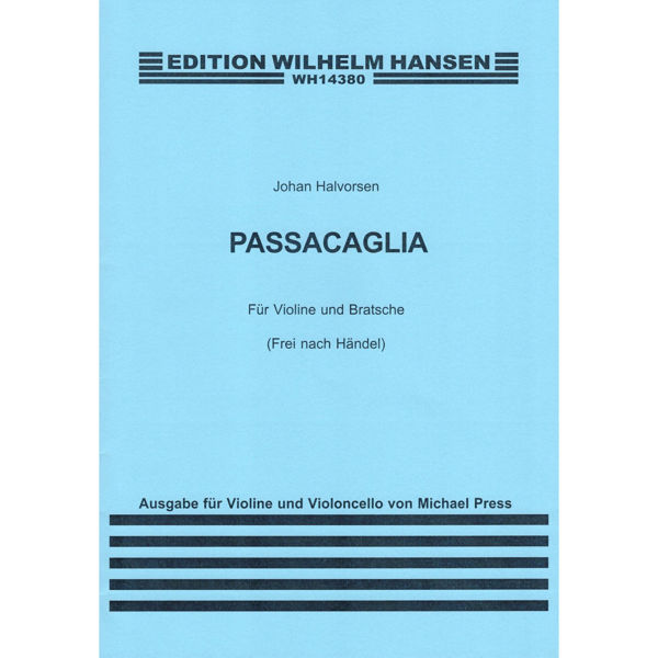 Halvorsen - Passacaglia For Violin And Viola, on a theme by Handel