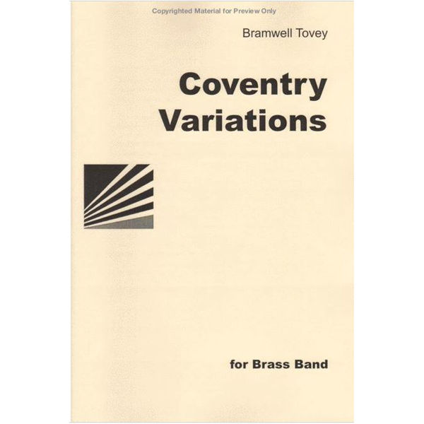 Coventry Variations, Bramwell Tovey. Brass Band