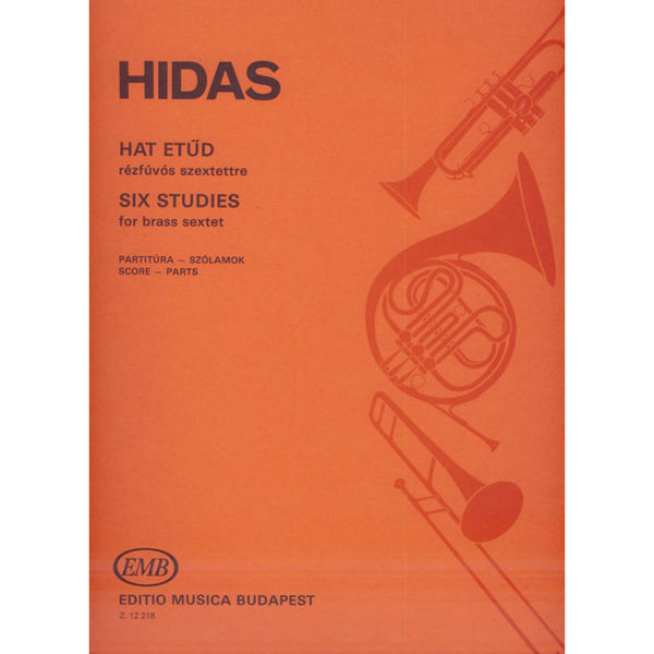 Six Studies for Brass Sextett. Frigyes Hidas.