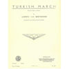 Turkish March No.8 Die Ruinen von Athen Op. 113, Piano Duet,  Beethoven