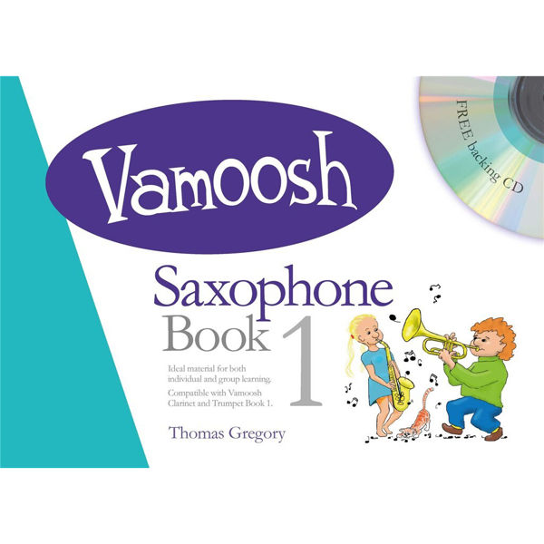 Vamoosh Saxophone Book 1 (Book and CD)