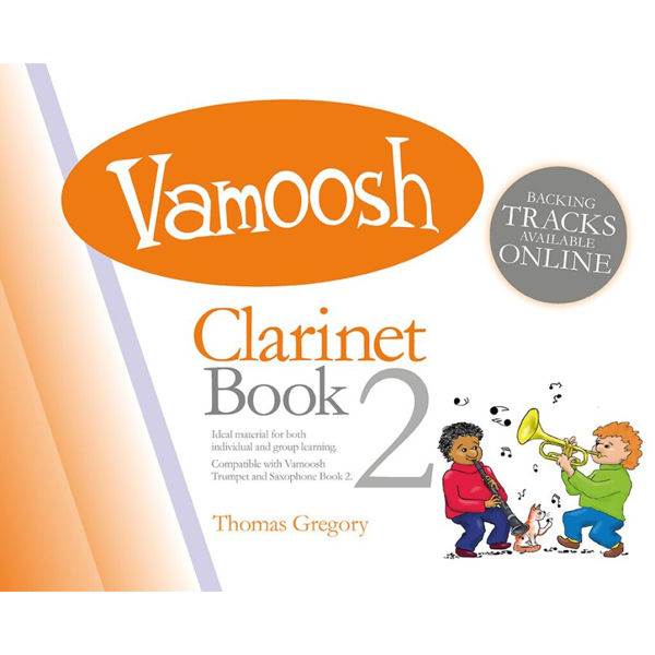 Vamoosh Clarinet Book 2 (Book and Online Audio)