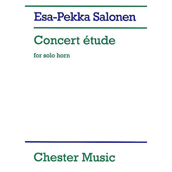 Concert Etude for Solo Horn, Esa-Pekka Salonen