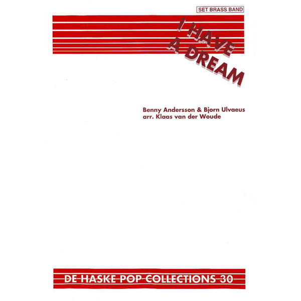 I Have A Dream, ABBA, arr Woude - Brass Band