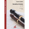 Sonata d'estate op. 112/F, Fulvio Caldini. 3 Recorders, Sopran/Tenor/Bass