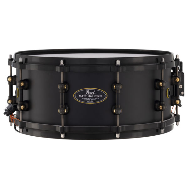 Skarptromme Pearl Signature Matt Halpern MH1460/B, 14x6, Brass