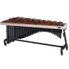 Marimba Adams Artist Alpha MAHA43-31, 4 1/3 Octave, A2-C7, 67-40mm Rosewood Bars, Apex Frame, 31 Whitewash/Midnight Black