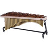 Marimba Adams Artist Alpha MAHA43-33, 4 1/3 Octave, A2-C7, 67-40mm Rosewood Bars, Apex Frame, 33 Whitewash/Satin Gold