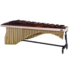 Marimba Adams Artist Alpha MAHA50-33, 5 Octave, C2-C7, 72-40mm Rosewood Bars, Apex Frame, 33 Whitewash/Satin Gold