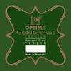 Fiolinstreng Optima Goldbrokat Premium Brassed 1E - X-Light Ball