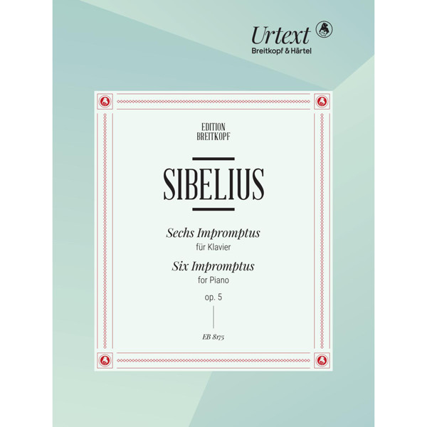 6 Impromptus Op. 5, Jean Sibelius - Piano