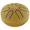 Pocket Steel Tongue Drum Meinl Sonic Energy PSTD3GOM, A Major, OM, Gold