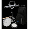 Slagverkpakke Majestic AK1432DP, Easy Roll Cart Snaredrum/Bell/Pad Kit. 2.5 Okt. Bells, Snare, Practice Pad