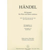Handel: Eleven Sonatas for Flute - Separate Flute part