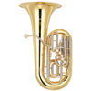 Tuba F Yamaha YFB-822S 4+1v. Front/Rotor, Forsølvet