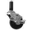 Musser Caster E0141, Caster 3 Exp. Stem-Brake