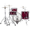 Slagverk Ludwig Vistalite Fab 22 Shell Pack, Red Vistalite