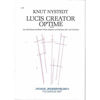 Lucis Creator Optime Op. 58, Knut Nystedt. SATB, Soprano and Baritone Soli and Orchestra. Score