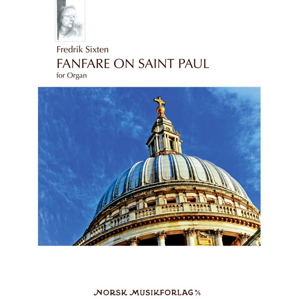 Fanfare on Saint Paul, Fredrik Sixten. Orgel