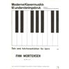 12 Små Tolvtonestykker for Barn 1, Op. 22, nr 1 Finn Mortensen. Piano